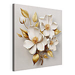 Cuadros Delicados motivos florales en tonos suaves