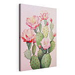 Cuadros Cuadro de un cactus con flores