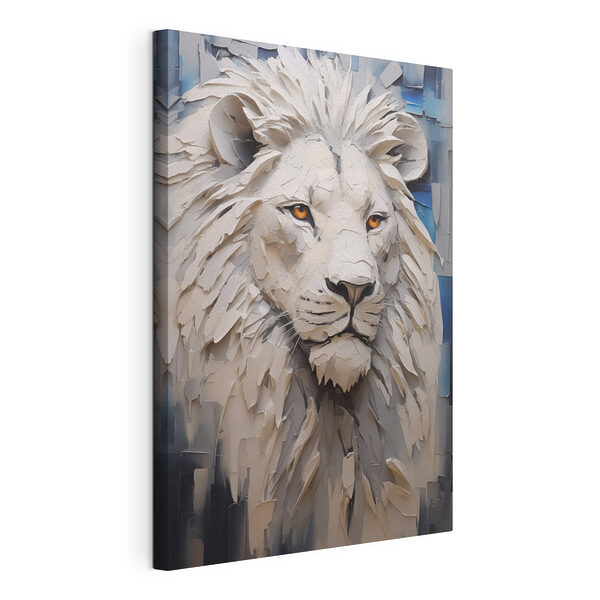 Cuadros León de ojos amarillos