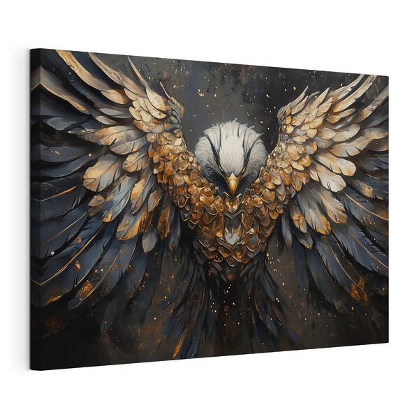Cuadros Un majestuoso pájaro extiende sus alas al máximo (SKU: s42615) Cuadros Cuadros Un majestuoso pájaro extiende sus alas al máximo (SKU: s42615)