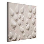 Cuadros Fondo blanco con muchas gotas