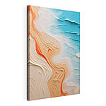 Cuadros Las tranquilas olas bailan con suaves colores