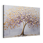 Cuadros Árbol elegante con hojas de una textura preciosa