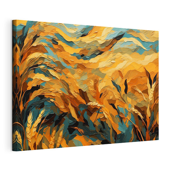 Cuadros Pintura de hojas y plantas