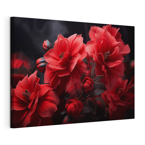 Ramo de flores rojas Cuadros Ramo de flores rojas