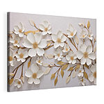 Cuadros Elegante diseño de decoración floral para la pared