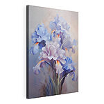 Cuadros Pintura de flores sobre una superficie