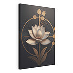Cuadros Flor de loto con un diseño elegante