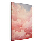 Cuadros Nubes rosas en el cielo