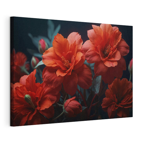 Ramo de flores rojas Cuadros Ramo de flores rojas