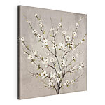 Cuadros Cuadro de un árbol con flores blancas