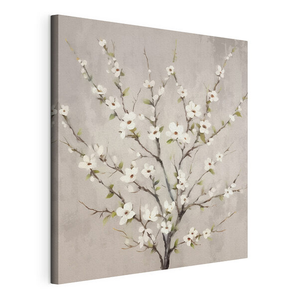 Cuadro de un árbol con flores blancas Cuadros Cuadro de un árbol con flores blancas