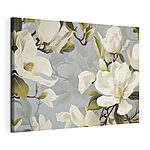 Cuadros Elegantes flores blancas en tonos suaves