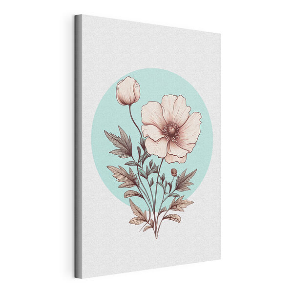 Dibujo de una flor Cuadros Dibujo de una flor