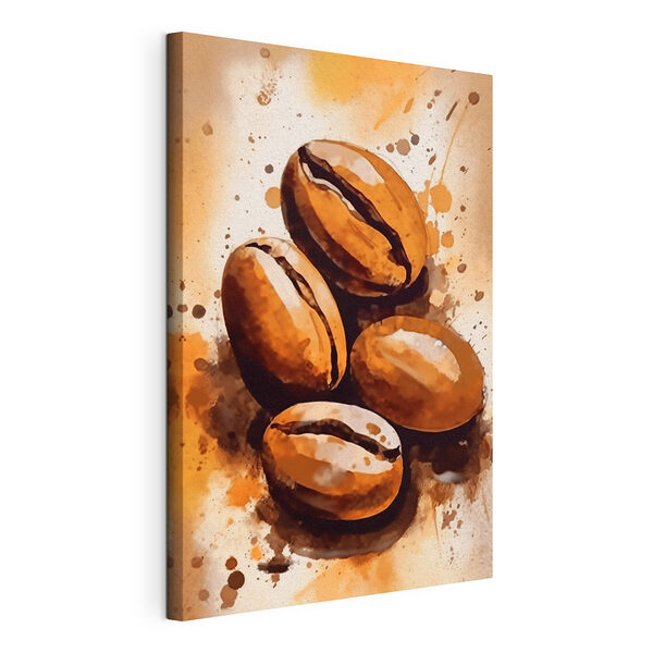 Conjunto de granos de café Cuadros Conjunto de granos de café