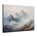Cuadros Cordillera con nubes