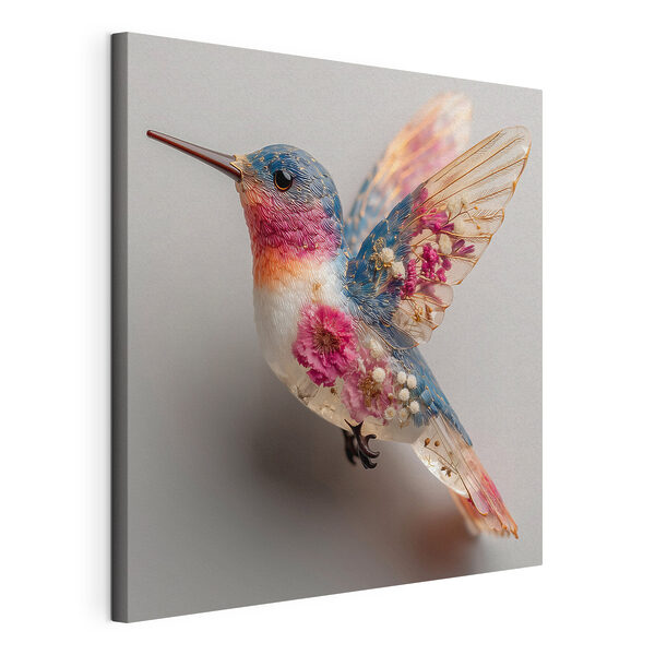 Pájaro con flores Cuadros Pájaro con flores