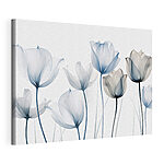 Cuadros Ramo de flores con pétalos transparentes