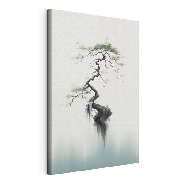 Árbol con una cascada Cuadros Árbol con una cascada