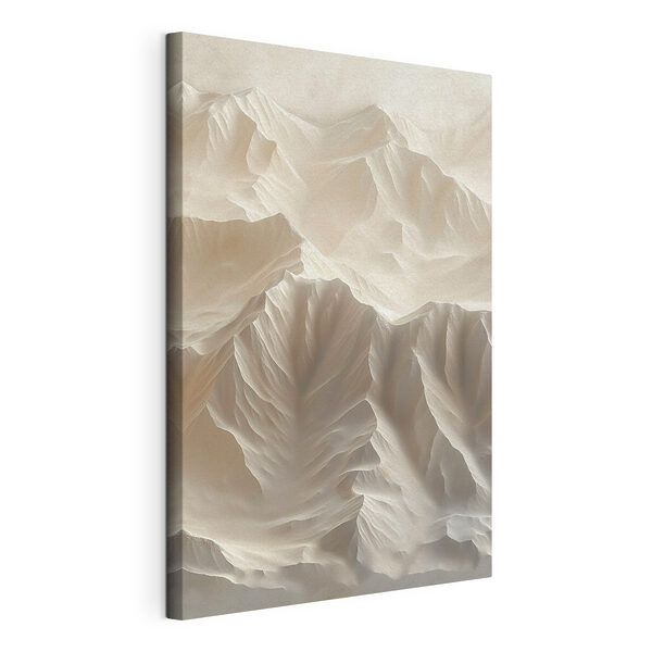 Cuadros Cordillera blanca con numerosas capas de nieve