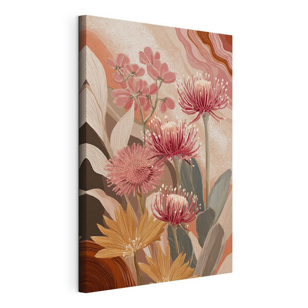 Cuadros Belleza floral en colores suaves