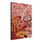 Cuadros Pintura de flores y árboles