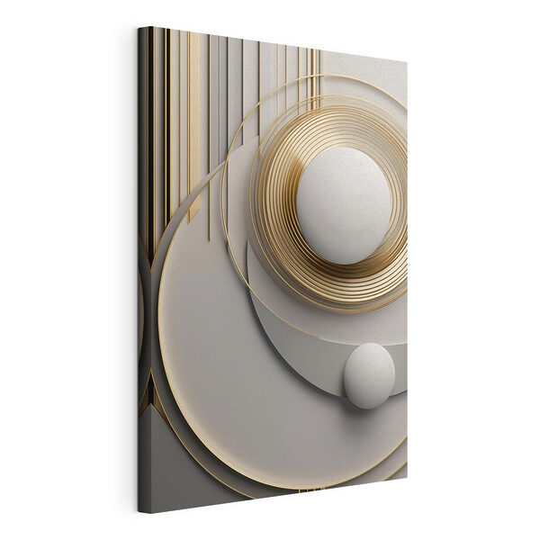 Elegantes remolinos de diseño circular Cuadros Elegantes remolinos de diseño circular