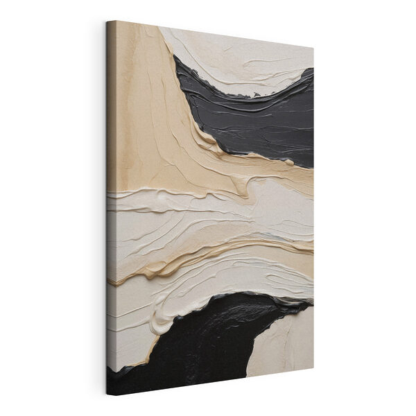 Pintura blanca y negra Cuadros Pintura blanca y negra