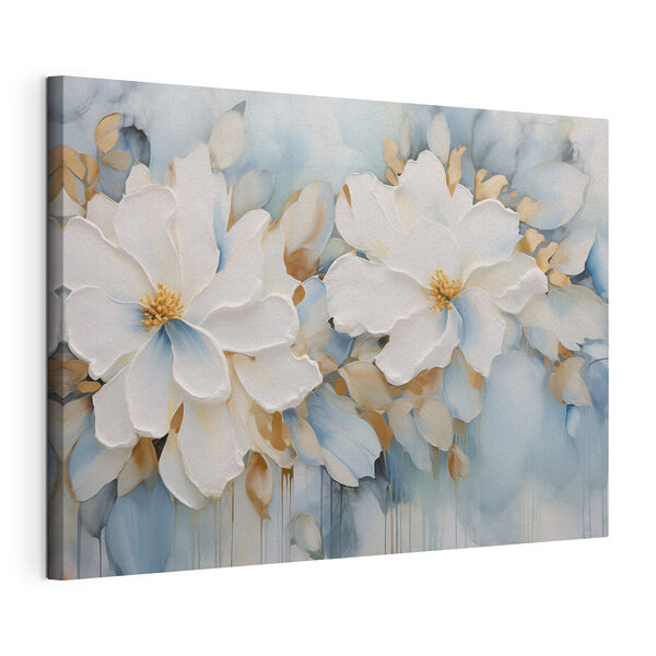 Cuadros Elegantes flores en tonos suaves