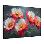 Cuadros Ramo de flores con hojas