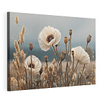 Cuadros Delikadas flores en colores suaves
