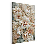Cuadros Arte floral en tonos suaves