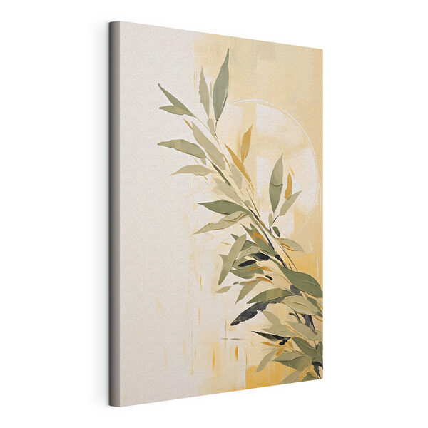 Cuadros Cuadro de una rama con hojas