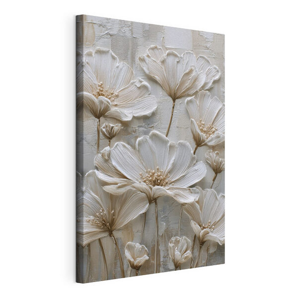 Cuadros Flores en flor en tonos suaves