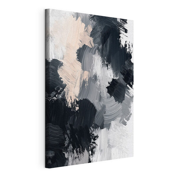 Pintura blanca y negra Cuadros Pintura blanca y negra