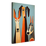 Cuadros Grupo de perros de diferentes colores