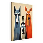 Cuadros Grupo de animales de dibujos animados