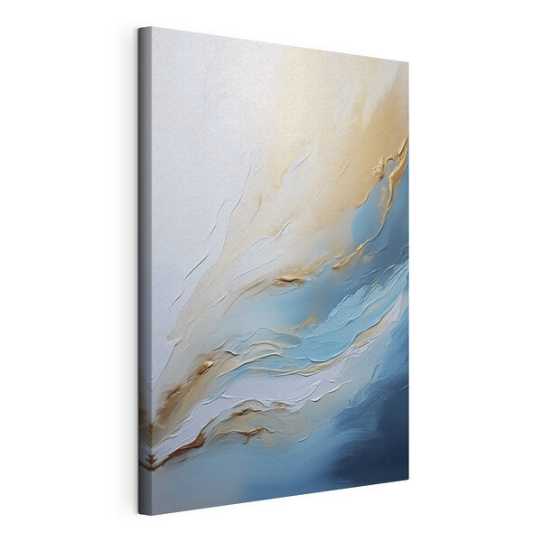 Cuadros Pintura en azul y blanco