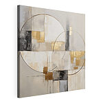 Cuadros Formas abstractas en tonos suaves