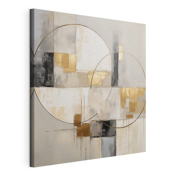 Cuadros Formas abstractas en tonos suaves