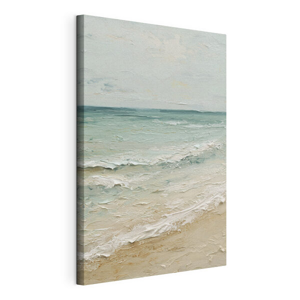 Cuadros Cuadros Playa con olas y arena (SKU: s47120)