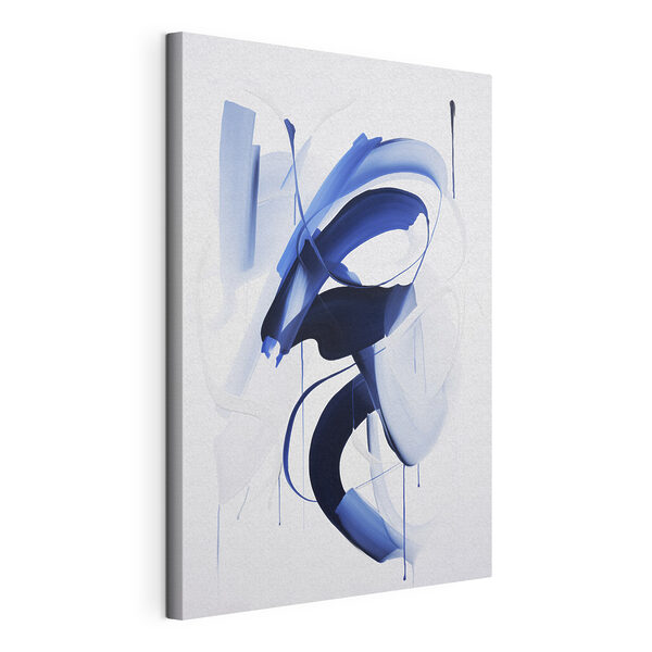 Pintura azul y blanca Cuadros Pintura azul y blanca