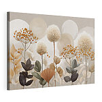 Cuadros Conjunto de flores y hojas