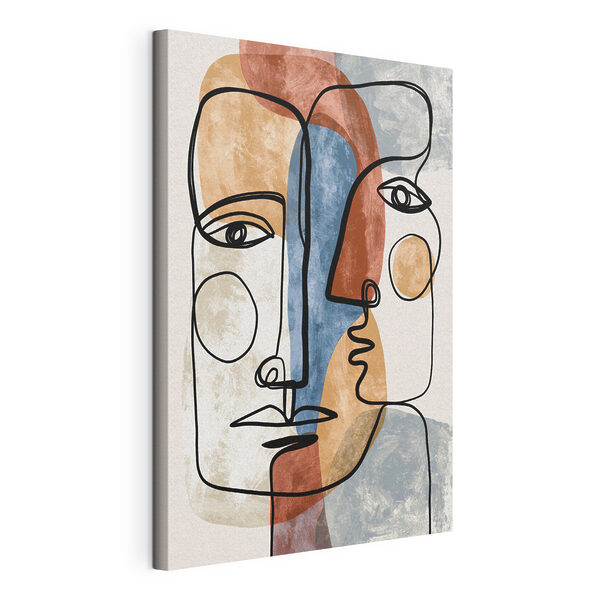 Dibujo de dos caras Cuadros Dibujo de dos caras