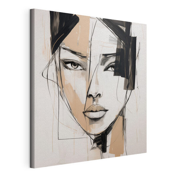 Cuadro que representa el rostro de una mujer Cuadros Cuadro que representa el rostro de una mujer
