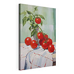 Cuadros Cuadro de tomates sobre una mesa