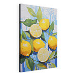 Cuadros Cuadro de limones y hojas