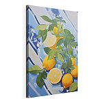 Cuadros Cuadro de limones y hojas