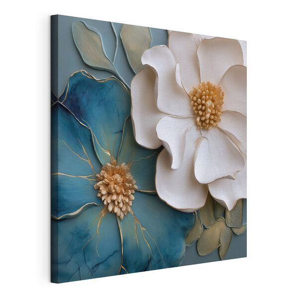 Elegante arreglo floral en tonos suaves Cuadros Elegante arreglo floral en tonos suaves