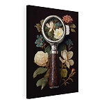 Cuadros Lupa con flores